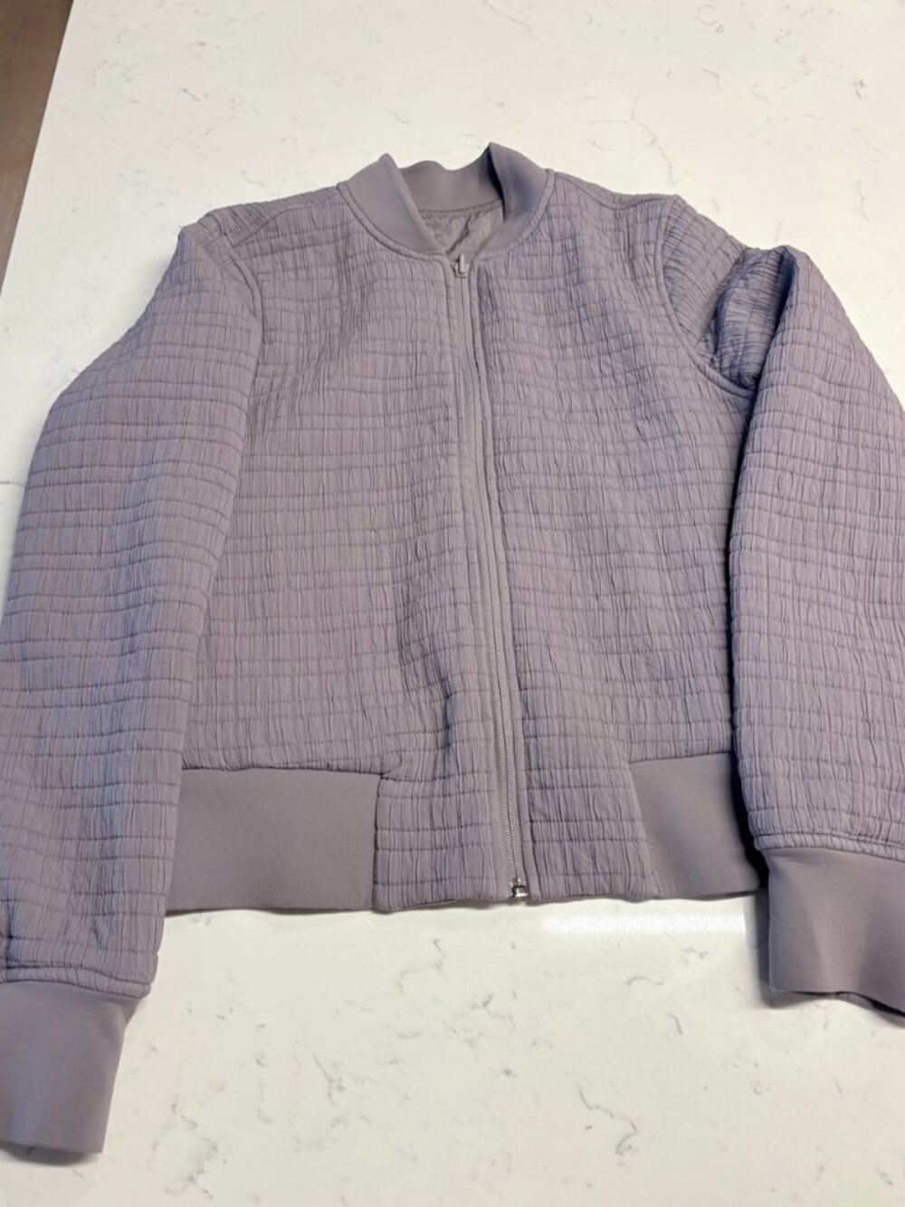 lululemon Reversible Quilted Jacket Size 4 AS IS Repair